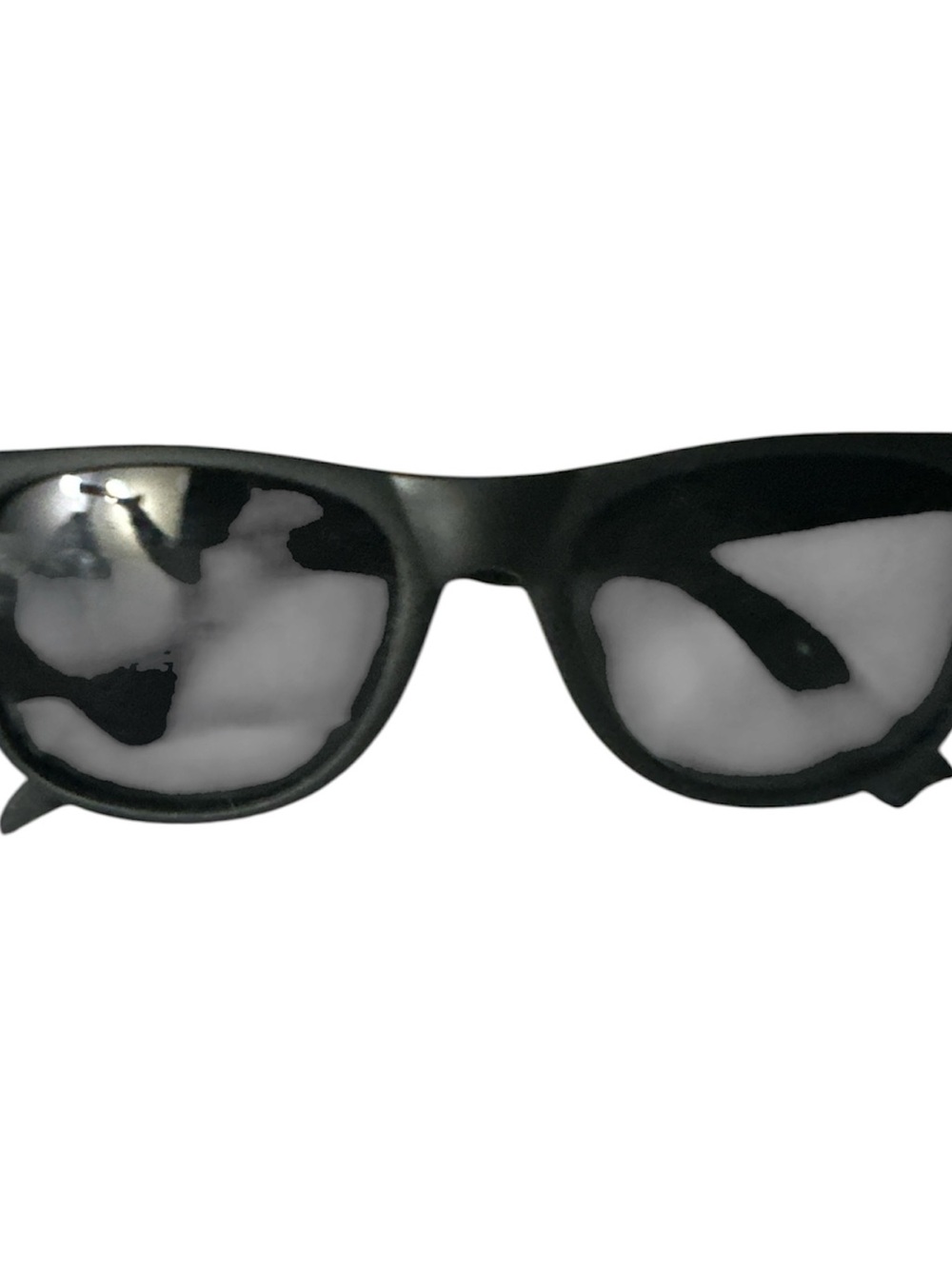 Hibbett like new Men's Black Polarized Sunglasses ultra violet rays nice